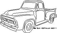 dxf 1953 ford pickup
