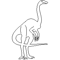 Dinosaur dxf