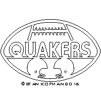 Penn Quakers DXF
