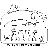 dxf fishing sign