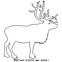 dxf reindeer