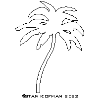 dxf palm tree