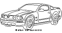 dxf 2005 Mustang GT