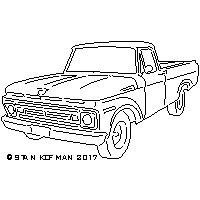 dxf 1962 Ford F-100