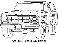 dxf 1978 Bronco