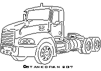 dxf Mack Truck