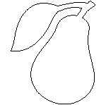dxf art pear