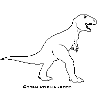 t rex dxf